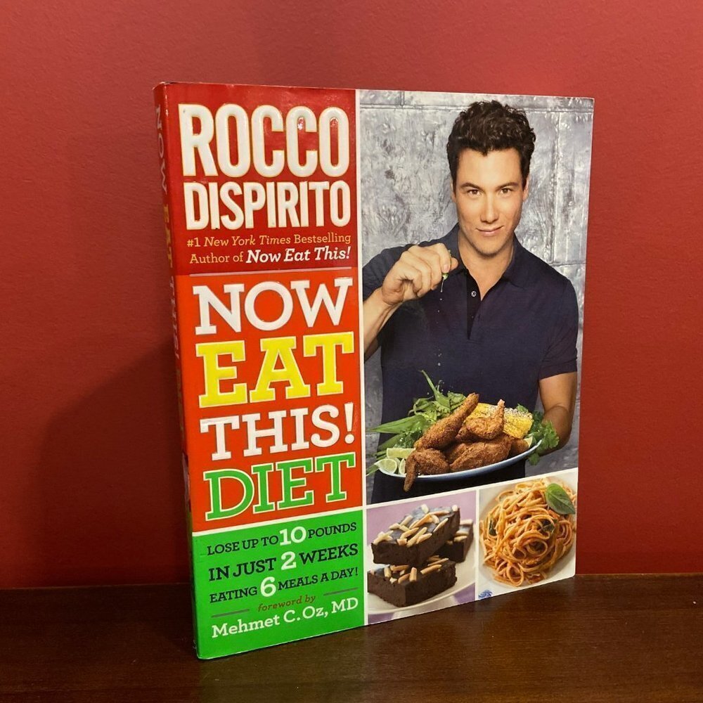 ⭐4 FOR $20⭐ Now Eat This! Diet by Rocco Dispirito